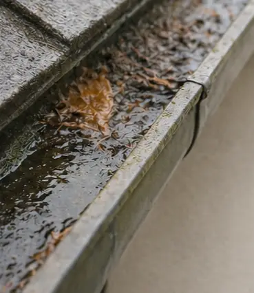 雨樋のゴミの詰まり